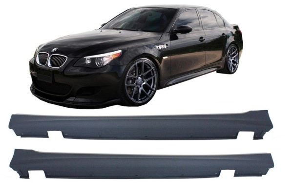Side Skirts suitable for BMW 5 series E60 E61 (2003-2011) LCI Non LCI M-Technik Look