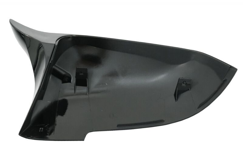 Front Bumper Spoiler Lip with Mirror Covers and Diffuser Double Outlet Single Exhaust suitable for BMW 5 Series F10 F11 Sedan Touring (2015-2017) M-Performance Piano Black - Image 6