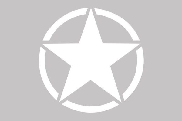 Sticker Star Universal suitable for Jeep Wrangler JK Truck or Other Cars White - Image 2
