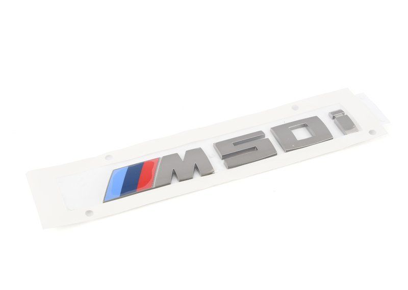 NEW GENUINE BMW X5 SERIES G05 M50iX REAR TAILGATE BADGE LABEL 51148092663