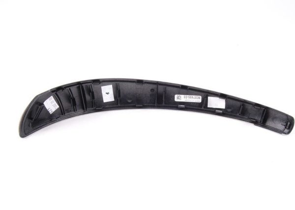 BMW E81 E82 E87 E88 FRONT DOOR INNER HANDLE COVER GLACIER ALUMINIUM SILVER LEFT 51418037455 - Image 4