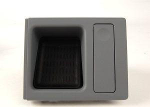 BMW NEW GENUINE 3 E46 CENTRE CONSOLE TRAY STORAGE COINBOX GREY 51168248505