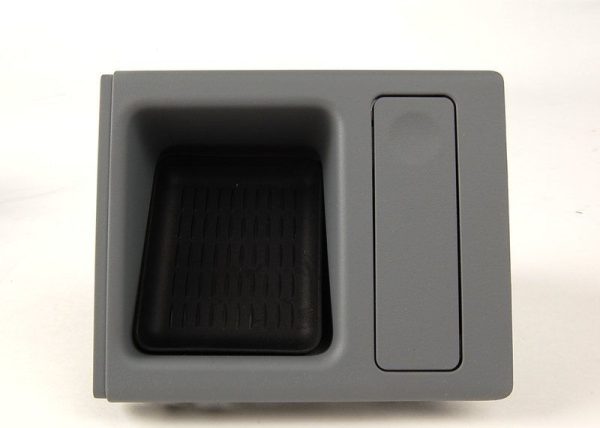 BMW NEW GENUINE 3 E46 CENTRE CONSOLE TRAY STORAGE COINBOX GREY 51168248505
