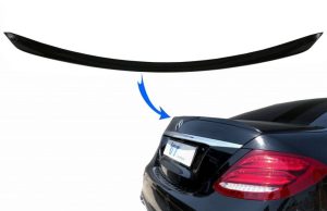 Trunk Spoiler suitable for Mercedes E-Class W213 (2016-up) Piano Black