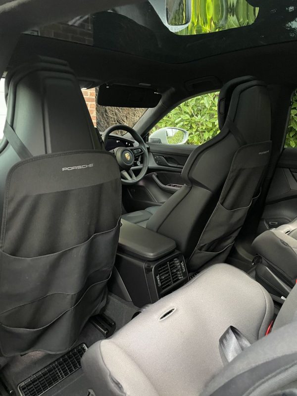 Genuine Porsche Seat Backrest Rear Protector with Storage Compartments/ Cargo Organizer - Image 6