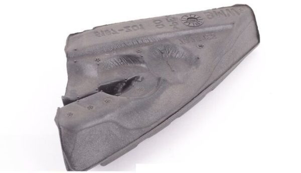 BMW NEW GENUINE 5 E60 E61 FRONT INTERIOR TRIANGLE TWEETER COVER SEAL RIGHT 51337076124