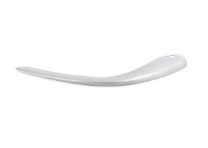 NEW GENUINE PORSCHE 987 CAYMAN S FRONT LOWER TITANIUM METALLIC SPOILER LIP RIGHT 987505528019B1
