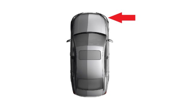 NEW GENUINE MERCEDES MB A CLASS W169 FRONT BUMPER RIGHT MOLDING CHROME A1698851621 - Image 3