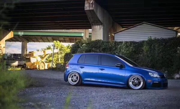 Side Skirts suitable for VW Golf VI Mk6 (2008-up) R20 Design - Image 10