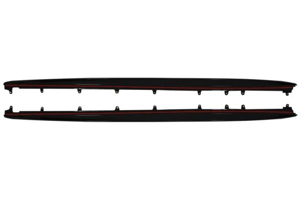 Side Skirts Extension suitable for BMW 5 Series G38 Long Wheel Base Saloon (2017-up) M Performance Design Piano Black - Image 2