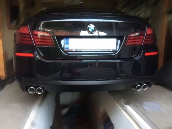 Exhaust System suitable for BMW 5 Series F10 (2011-2016) 102-433/70RS Twin Double Exhaust Pipes - Image 9