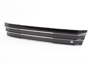 NEW GENUINE AUDI A7 15-18 FRONT GRILL NUMBER PLATE FILLER DELETE GLOSS BLACK 4G8807287JT94