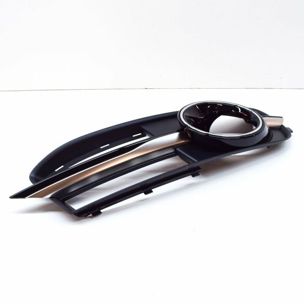 NEW GENUINE AUDI A6 C7 ALLROAD FRONT BUMPER RIGHT O/S LOWER GRILLE SATIN BLACK 4G0807682Q9B9 - Image 2