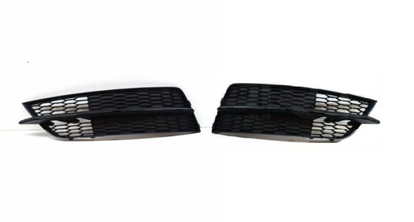 NEW GENUINE AUDI A7 4G FRONT BUMPER AIR GUIDE GRILLE SET OF BOTH SIDES