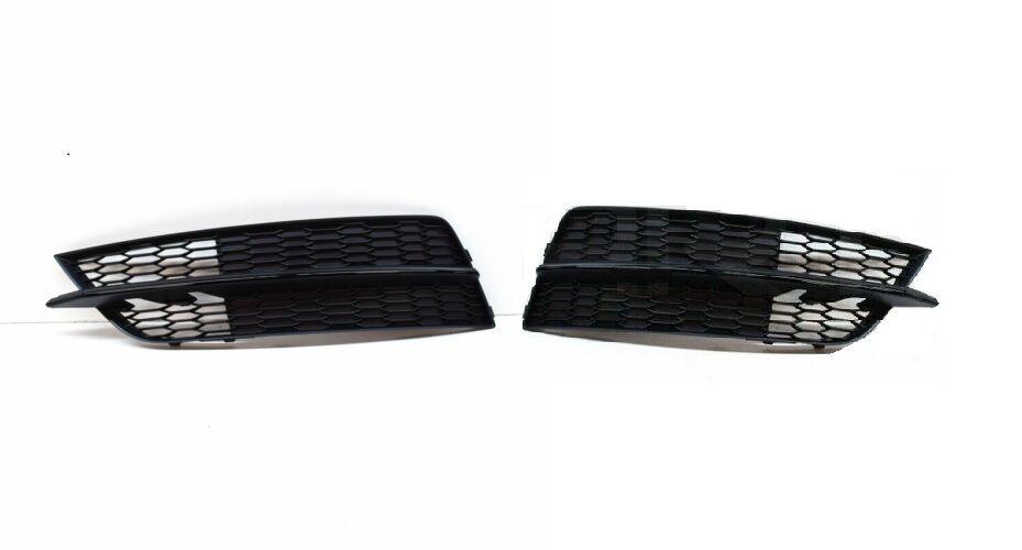 NEW GENUINE AUDI A7 4G FRONT BUMPER AIR GUIDE GRILLE SET OF BOTH SIDES
