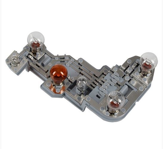 NEW GENUINE MERCEDES MB C W204 ESTATE REAR LIGHT BULB LAMP SUPPORT SET A2048201700+A2048201800 - Image 3