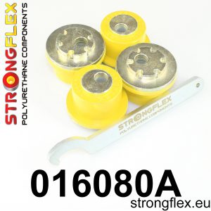 016080A: Front upper arm bush kit eccentric SPORT