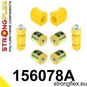 156078A: Front kit suspension polyurethane bushes SPORT