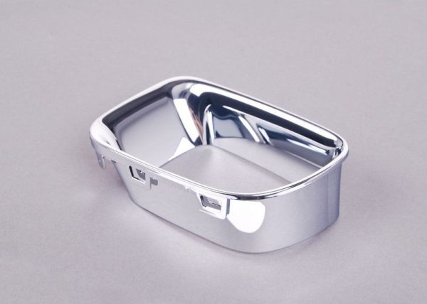 NEW GENUINE MINI R60 R61 FRONT BUMPER AIR BRAKE DUCT FRAME CHROME LEFT 51119803941