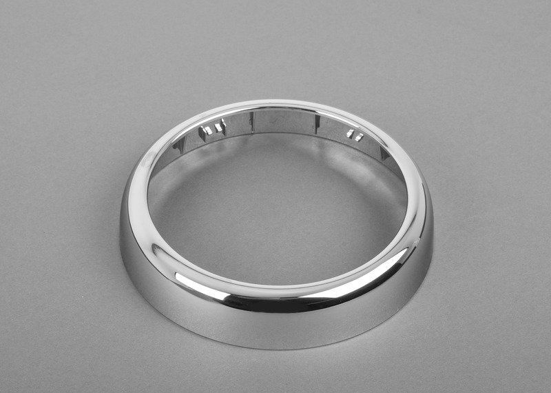 NEW GENUINE MINI R50 R52 R53 CENTER CONSOLE CHROME BOOT TRIM RING 51167131186 - Image 6