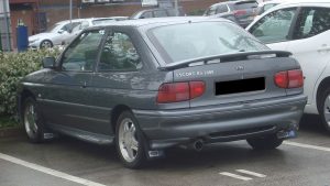 RS2000 Look Rear Trunk Lid Spoiler For Ford Escort MK5+MK6 1990-2004