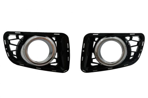 Fog Lamp Covers suitable for Land Rover Range Rover Vogue III L322 (2010-2012) Autobiography Design Black Edition - Image 2