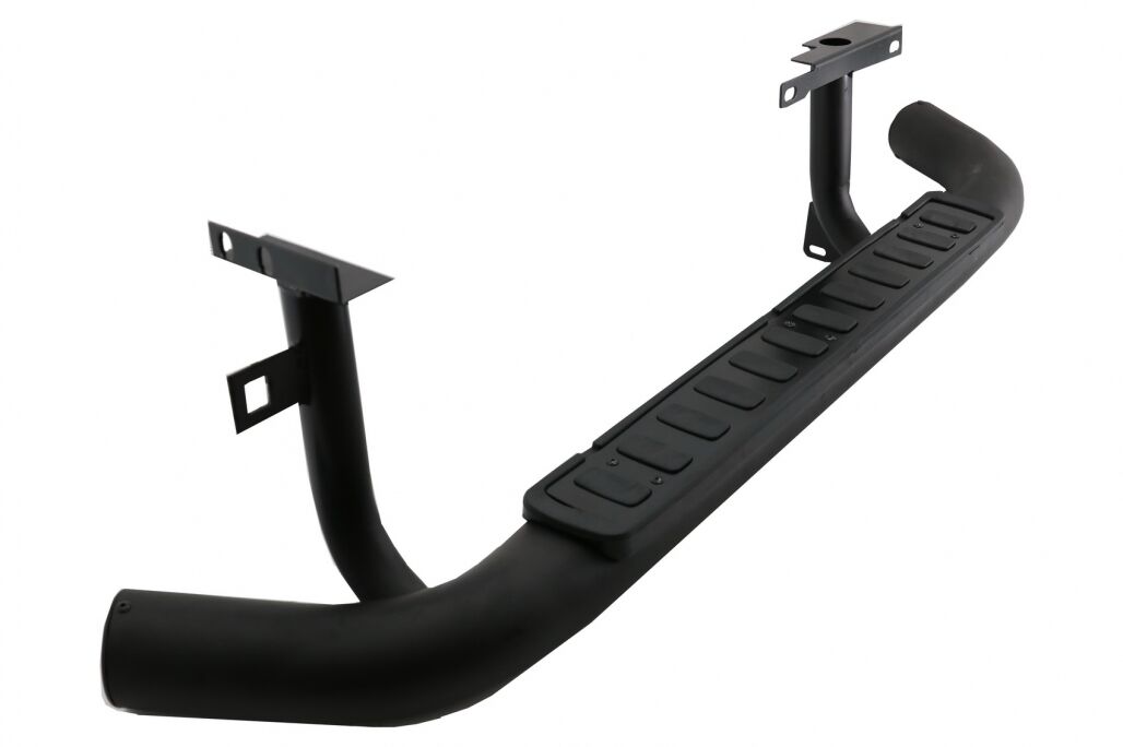 Running Boards Side Steps Suitable for Land Rover Defender 90 (1990-2016) Black Edition - Image 5