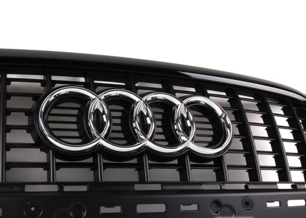 NEW GENUINE AUDI A3 S LINE GRONT BUMPER GLOSS BLACK CENTER GRILL 8P4853651DVMZ - Image 2