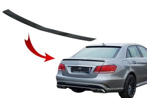 Trunk Spoiler suitable for Mercedes E-Class W212 (2009-2016) Facelift Design Piano Black