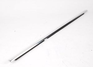 BMW NEW GENUINE 5 SERIES E60 SEDAN REAR DOOR EXTERIOR CHANNEL COVER CHROME LEFT 51227057493