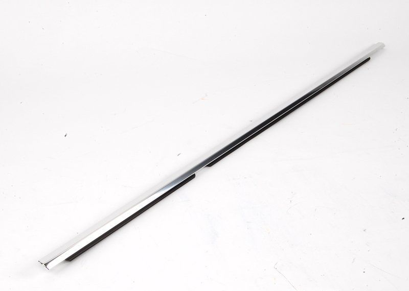 BMW NEW GENUINE 5 SERIES E60 SEDAN REAR DOOR EXTERIOR CHANNEL COVER CHROME LEFT 51227057493