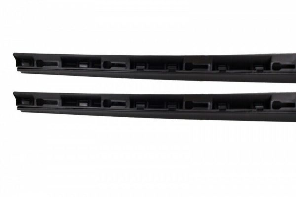 Side Skirts with Side Decals Sticker Vinyl Black suitable for VW Golf 7 VII Hatchback (2013-2017) GTI Design - Image 3