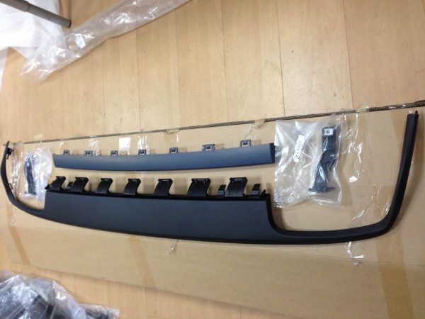 NEW GENUINE MERCEDES BENZ W212 PRE-FL E63 AMG REAR BUMPER DIFFUSER WITH TRIM SET A2128855525+A21288800739999 - Image 3