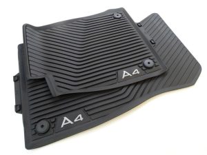 NEW GENUINE AUDI A4 B9 FLOOR MATS FRONT 8W2061501041