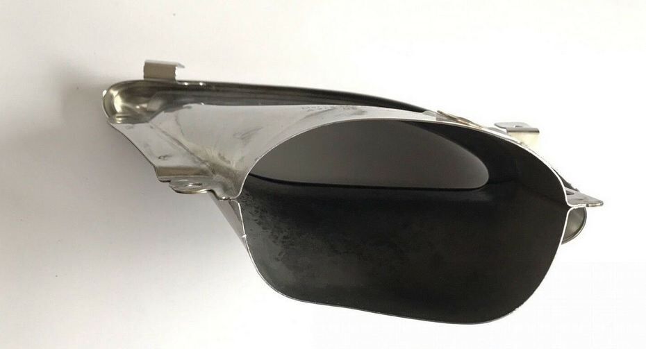 NEW GENUINE MERCEDES BENZ MB B CLASS W246 REAR RIGHT O/S TAIL PIPE COVER CHROME A2464900427 - Image 3
