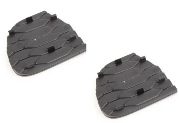 NEW GENUINE MINI F55 F56 F57 CABRIO JCW AERO REAR BUMPER GRILLE SET 2PCS 51127351656+51127351655 - Image 4