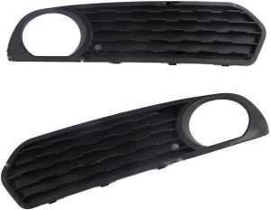 BMW NEW GENUINE F20 F21 TILL 2015 BASIS FRONT BUMPER FOG LIGHT GRILL SET 51117245869+51117245870