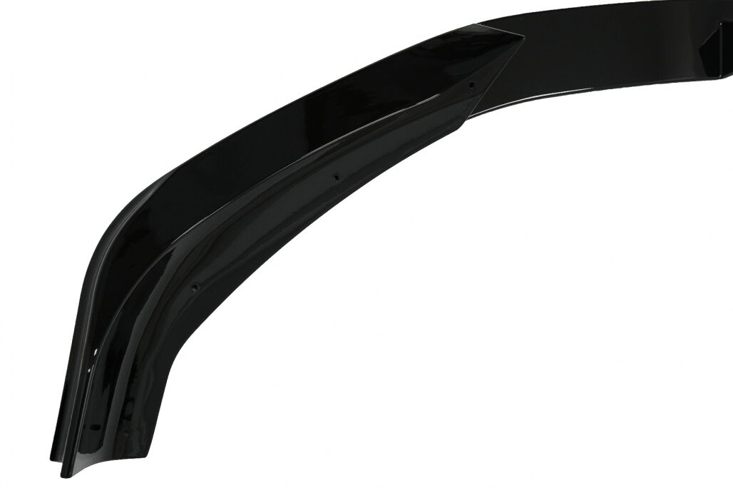 Front Bumper Spoiler Lip suitable for BMW X1 SUV F48 Pre-LCI (2015-2019) Piano Black - Image 8