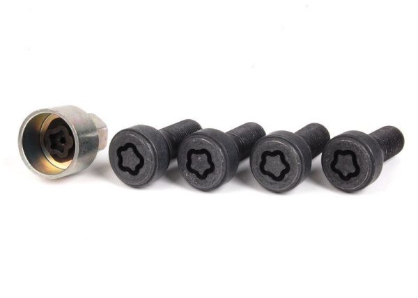 NEW GENUINE MINI COOPER F56 SET OF WHEEL LOCKS M14X1,25 36132453960 - Image 4
