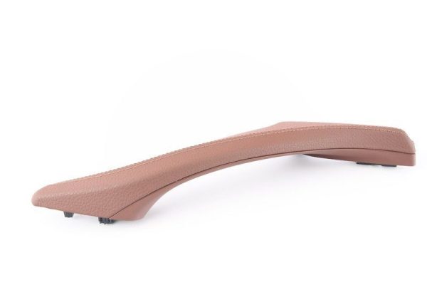 BMW NEW 5 F10 F11 DOOR PULL HANDLE PASSENGER SIDE N/S LEFT RHD DAKOTA BROWN 51417225859