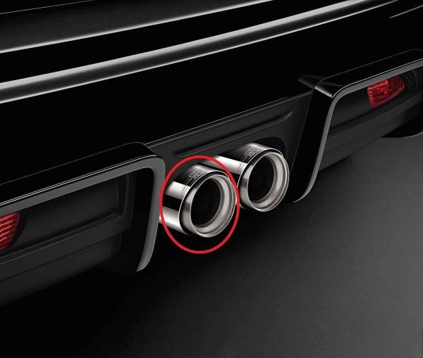 MINI NEW GENUINE COOPER F55 S F56 S F57 S EXHAUST JCW TAIL PIPE CHROME 18302355304 - Image 2