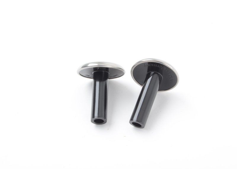 MINI NEW GENUINE COOPER DOOR LOCK PIN CAPS PINS ACCENT ESSENTIAL DESIGN 82292358511 - Image 2