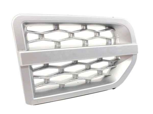 Side Vent suitable for Land Range Rover Discovery III (2006-2009) Hawke Autobiography Design Silver - Image 3