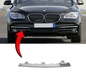 NEW GENUINE BMW 7 SERIES F01 F02 LCI FRONT BUMPER FOG LIGHT GRILL TRIM RIGHT O/S 51137295356