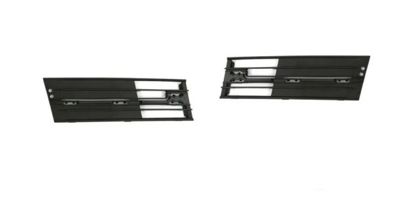 NEW GENUINE BMW 7 SERIES F01 F02 LCI FRONT BUMPER FOG LIGHT GRILLS PAIR SET 51117295267 + 51117295268