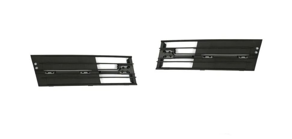 NEW GENUINE BMW 7 SERIES F01 F02 LCI FRONT BUMPER FOG LIGHT GRILLS PAIR SET 51117295267 + 51117295268