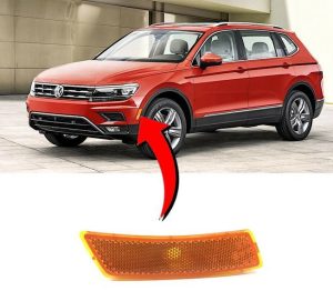 NEW GENUINE VW TIGUAN 2016 - 2018 FRONT BUMPER REFLECTOR LEFT N/S 5C5945071A