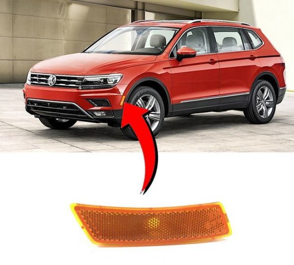 NEW GENUINE VW TIGUAN 2016 - 2018 FRONT BUMPER REFLECTOR LEFT N/S 5C5945071A