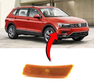 NEW GENUINE VW TIGUAN 2016 - 2018 FRONT BUMPER REFLECTOR RIGHT O/S 5C5945072A
