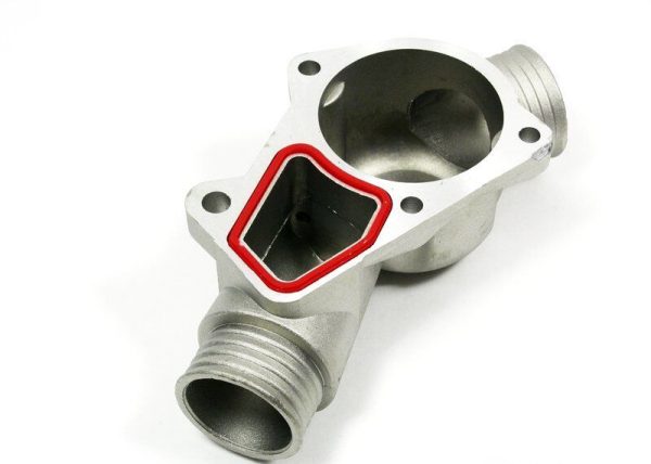 BMW GENUINE E36 E34 Z3 3 5 SERIES THERMOSTAT HOUSING CONNECTION FLANGE 11531722531 - Image 3